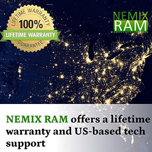 NEMIX RAM 256GB DDR4-3200 PC4-25600 ECC LRDIMM עומס שדרוג זיכרון שרת מופחת תואם ל- Dell PowerEdge R6515 Rack