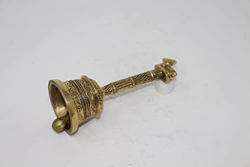 פינת ערמומית מסורתית פעמון פליז/גנטי לפוג'ה/פולחן לבית המקדש ---