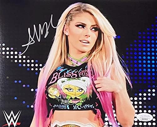WWE בלעדי Alexa Bliss חתום על חתימה 8x10 אימות JSA 8 - תמונות היאבקות חתימה