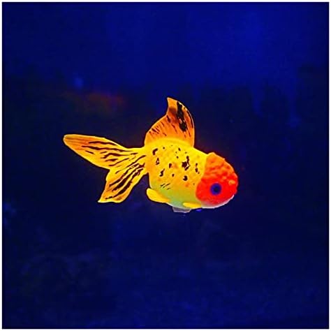 עיצוב גדול בגודל גדול דג זהב חמוד קישוט אקווריום אקווריום מלאכותי אפקט זוהר מתחת למים זוהר בקישוט הדגים