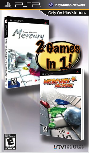 Mercury and Mercury Meltdown 2 של ארצ'ר מקלין - Pack - Sony PSP