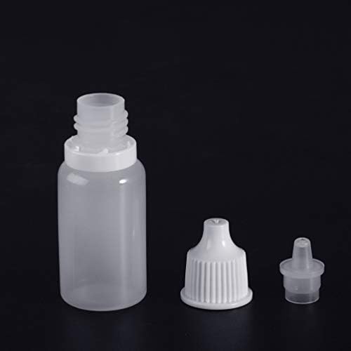 10 מיליליטר ריק פלסטיק סחיט בקבוקי עין נוזל בקבוקי השמטת בקבוקים עם כובע מובטח בפני ילדים חיוני שמן קטן מכולות