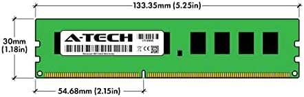 החלפת A-TECH 4GB ל- HP QC852AT-DDR3 1333MHz PC3-10600E ECC UDIMM UNDIMM ללא גוף 240-PIN 2RX8 1.5V-מקל זיכרון