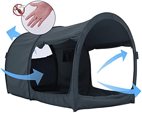 מיטת אוהל חלום אוהלי מיטת חופה מקלט בקתה מקורה פרטיות חם לנשימה פופ עד תאום גודל לילדים ומבוגרים פטנט המגרש