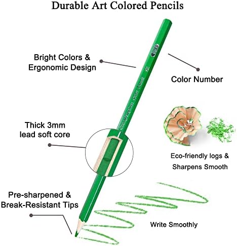 LBW 120 עפרונות צבעוניים מקצועיים עפרונות רישום רך מבוסס שמן עם מחדד עיפרון למבוגרים לילדים לצביעה,