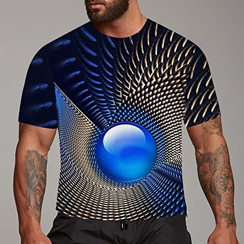 Skrk Mens מופרזים על אופנה לגברים 3D הדפס חולצות טירוי