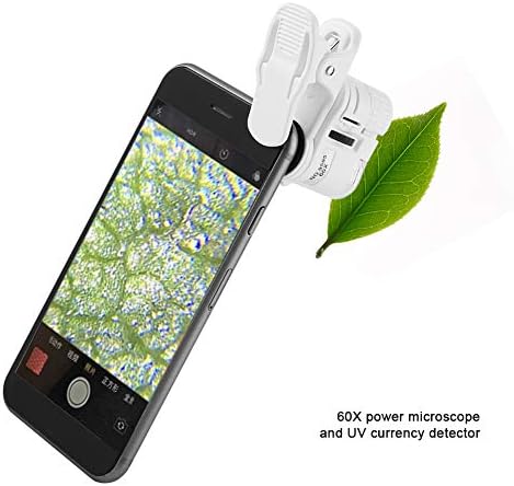 מיקרוסקופ טלפונים ניידים של Nofaner Mini, עדשת זווית רחבה -סופר, 3 ב -1 עדשת עיניים דגים אוניברסלית 198