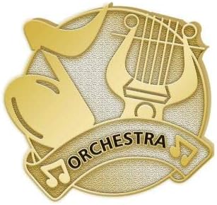 פרסי קראון דיסטרוק תזמורת זהב סיכה מוסיקה - סיכות דש מוסיקה פריים