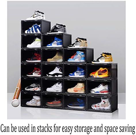 קופסת אחסון נעליים לא פס חוסכת שטח אחסון תיבת אחסון אופנה ארון נעליים