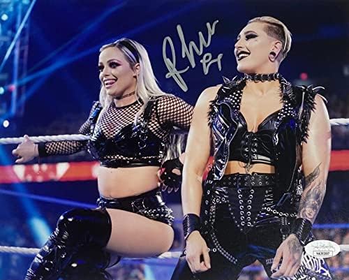 WWE בלעדי Rhea Ripley חתום על חתימה 8x10 תמונה JSA אימות 2 - תמונות היאבקות חתימה