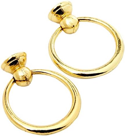 משיכות טבעת זהב של Mgoodoo, 1.46 אינץ '10 יחידות וינטג