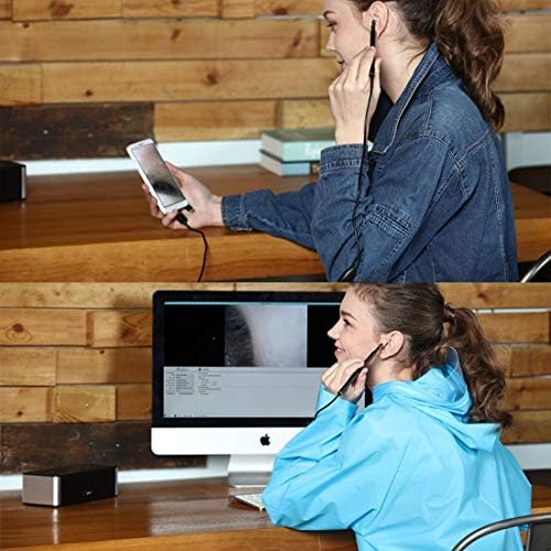 כלים לטיפול אישי 2 ב 1 USB פיקוח היקף אוזן HD מצלמה אוזן חזותית כף אוזן לאנדרואיד טלפונים אנדרואיד ו- PC
