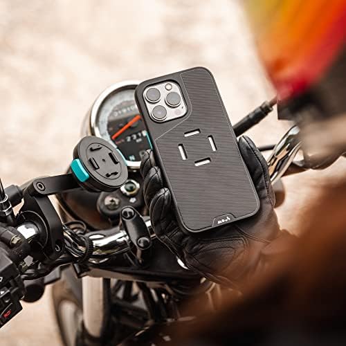 MUOS - MOUNCELOCE MOUNT - מחזיק טלפון סרגל אופנוע אינטרלוק - הרכבה על טלפון סלולרי - מיועד לשימוש עם מארז טלפון