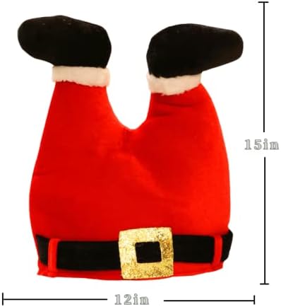 חג המולד כובע מצחיק שדון כובע חג המולד סנטה כובע למסיבת חג