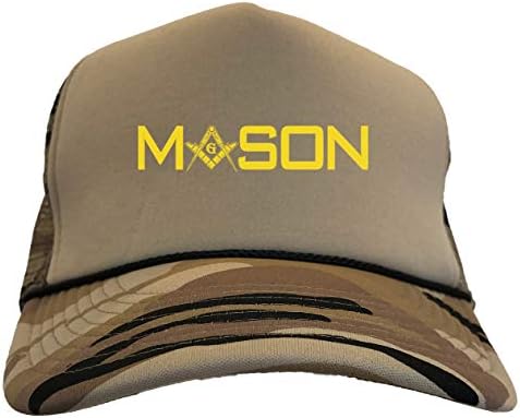 מייסון-בונה חופשי האילומינטי סמל כובע נהג משאית