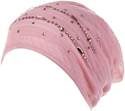 חרוזי נשים חרוזים כימותרפיה סרטן ראש סרטן צעיף עם נשירת שיער כותנה כותנה כפית כפית מוסלמית נושמת רכה