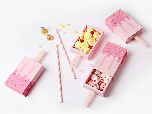 זורפיה 12 יחידות 3 קופסאות מתנה מצוירות עיצוב ארטיק קופסא ממתקים חמוד-טובה למסיבה ושקיות מיני