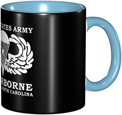 צבא ארצות הברית 82 מוטס פורט בראג צפון קרוליינה ספלי קפה ספל קרמיקה ספל חידוש ספלים