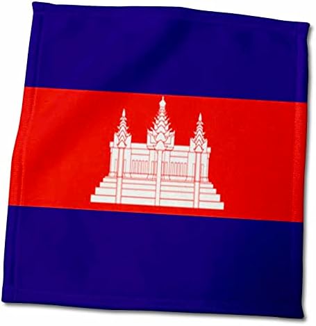 כפתורי דגל עולמי פלורן עולמי - תמונה של כפתור דגל קמבודיה - מגבות
