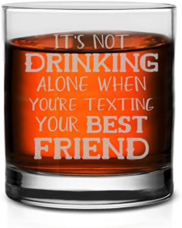 וראקו זה לא שותה לבד כשאתה שולח הודעות לחבר הכי טוב שלך כוס ויסקי מתנה מצחיקה למישהו שאוהב לשתות טובות