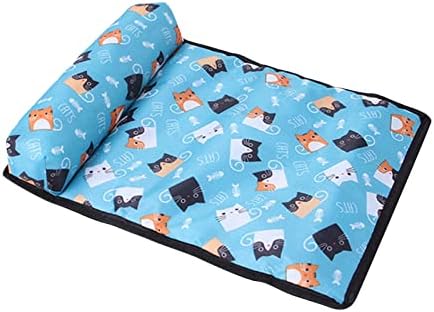 רפידת מחצלת Slakkenreis לכלבים חתולים קרח משי מחצלת כרית שמיכה למלונה/ספה/מיטה/רצפה/רכב מושבים xl
