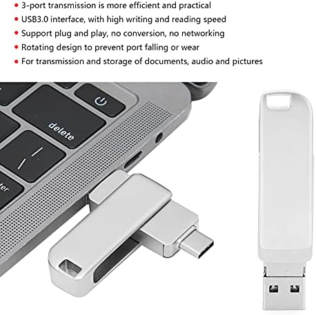 Y40D YVO-NNE USB מיקרו USB סוג C OTG MINI MINI מקל זיכרון USB 3.0 נייד, 20-50MB / S כתיבה ו