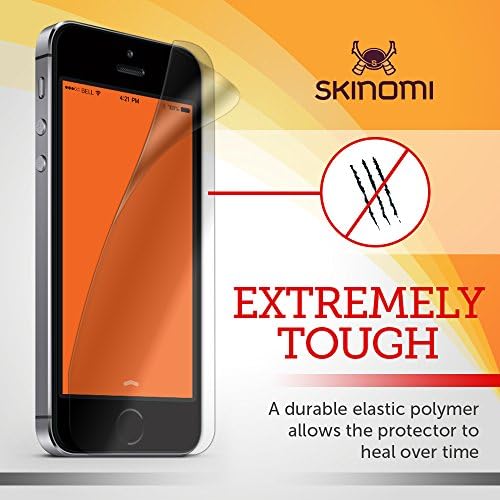 מגן מסך מט של Skinomi Matte התואם ל- Galaxy S8 פלוס עור אנטי-בוהק מט TPU TPU אנטי-בועל