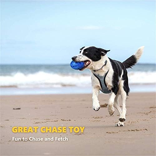 Fegoclt צעצועי כלבים חריקים לחיזורים בטוחים גומי חיית מחמד חזק לחיזה כדורי לחיזה למשחק כלבים גדולים