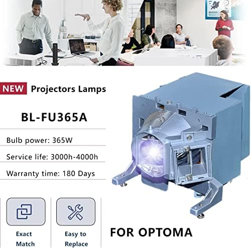 BL-FU365A מנורת מקרן החלפה עם דיור לאופטומה BL-FU365 DAEHUGUT EH515 EH515ST EH515T SP.72109GC01 W515