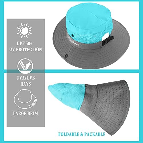 כובע שמש רחב שולי דלי כובע UV הגנה רשת מתקפלת לטיולים רגליים חוף גן חוף כובע קיץ עם חור קוקו