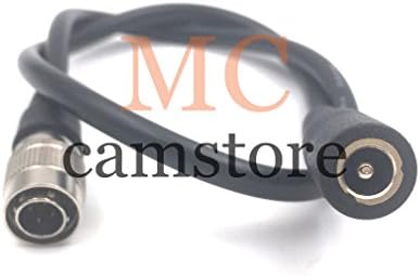 McCamstore 4pin HRS מחבר זכר ל- DC2.5 שקע למכשירי קול 633 / מכשירי סאונד 644 / התקני סאונד 688