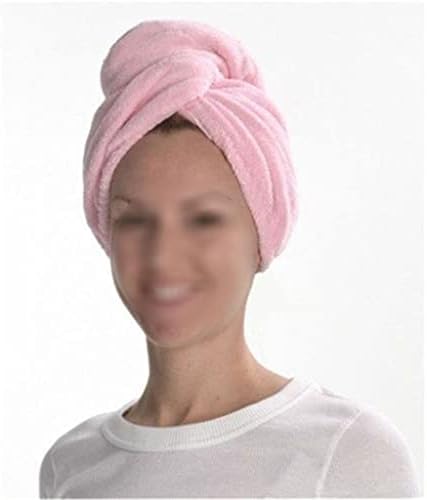 N/A טורבן טורבן אמבטיה כלי מיקרופייבר לאחר ערכת ייבוש שיער מקלחת נשים נערות נערות מגבת כובעי שיער יבש מהיר