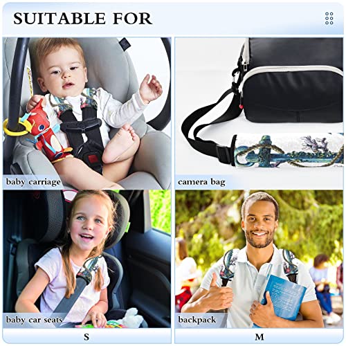 עוגן חגורת בטיחות מכסה 2 רצועת מושב מכונית מכסה כרית כתף רכה סופר רכה למבוגרים בנות תינוקות בנות