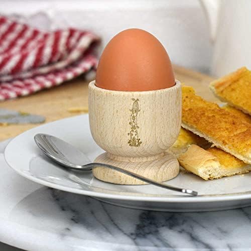 אזידה 'מגדל פיות' כוס ביצה מעץ