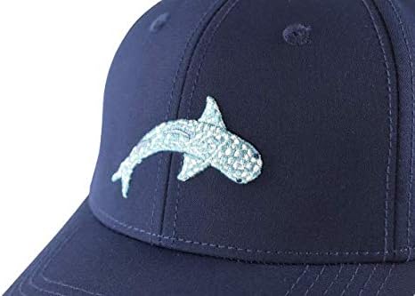 בהאמה קישורים גולף כובע / את בהאמה בלוז גולף כובע / פרימיום לווייתן כריש רקמה / ביצועים חומר