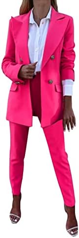 אימון חליפות משרדיות של שני חלקים שמלת בלייזר עסקית חליפת בלייזר מזדמנים מעילי בלייזר לנשים 2023 תלבושת