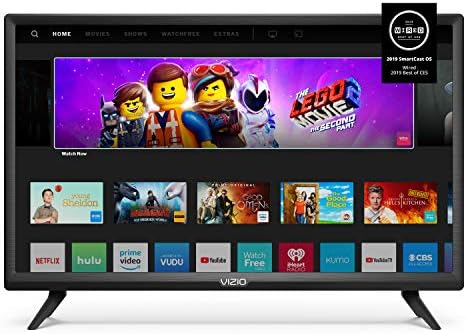 Vizio 32 אינץ 'סדרת D-טלוויזיה חכמה של HD 1080p מלא עם Apple Airplay ו- Chromecast מובנה, שיקוף מסך למסכים