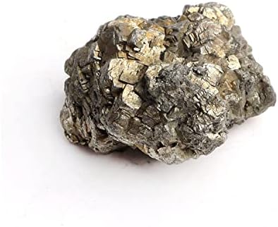 Seewoode AG216 1PC פיריט טבעי גבישים מינרלים עפרות אבן מינרל לורון מחוספס קוורץ הוראה דגימה קישוטי פנינה קישוטי