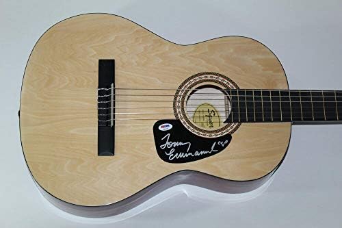 טומי עמנואל חתם על חתימה פנדר מותג גיטרה אקוסטית-המסע
