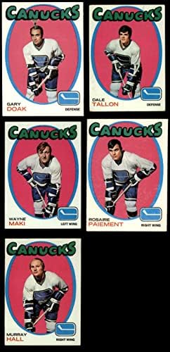 1971-72 Topps Vancouver Canuck