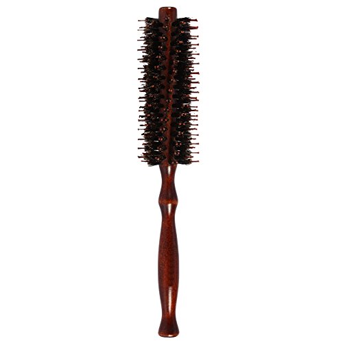 קרלינג שיער מברשת, עגול עץ ידית אנטי סטטי מתולתל סטיילינג מסרק שיער עשה זאת בעצמך כלי