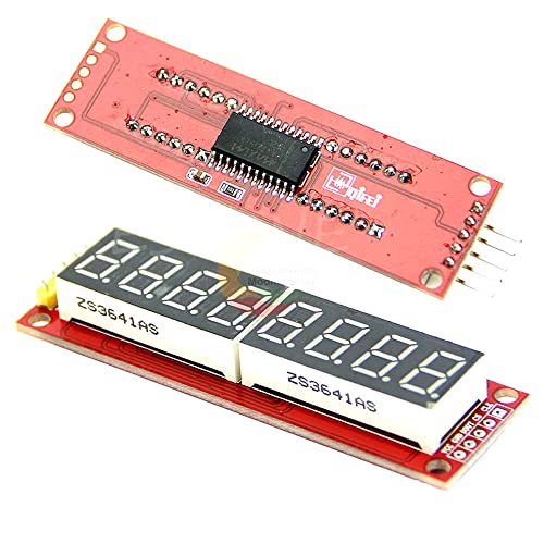 MAX7219 8 ספרות LED תצוגה דיגיטלית צינור דיגיטלי לוח מודול בקרת SPI עבור Arduino 7 קטע פטל pi מיקרו