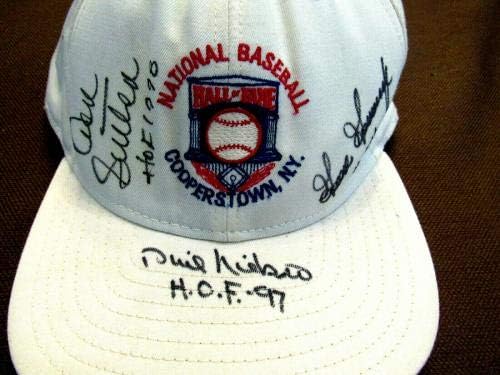 פיל ניקרו דון סאטון אווז חתם על רכב קופרסטאון כובע כובע כובע JSA - כובעים עם חתימה