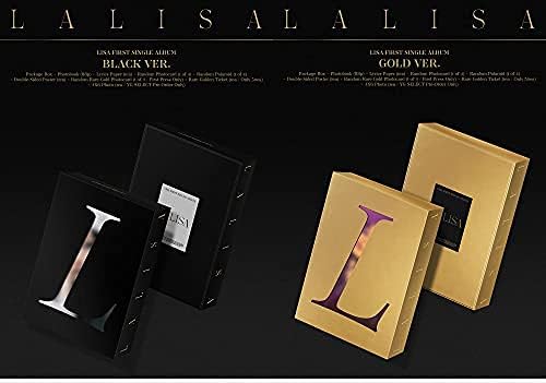 Yg ent. LISA - אלבום יחיד ראשון LALISA אלבום+סט פוטו -כרטיסים נוסף