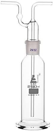 בקבוק שטיפת גז דרצ'ל איסקו 250 מל - ראש משותף B29