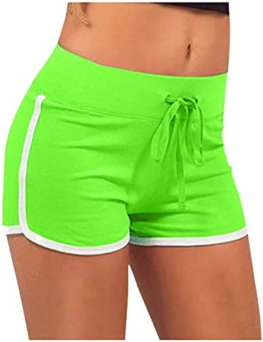 מכנסי זיעה לנשים עם כיסים המותניים ספורט אמצע מכנסי כושר מגרש מכנסי גולף מהיר יבש לגולף