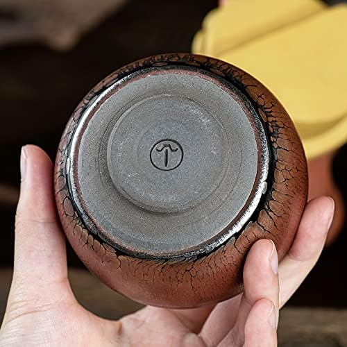 כוס התה של ג'יאנז'אן בעבודת יד, ג'יאן וואר קונגפו סיני ג'יאן ג'אן קערה, 80 מל