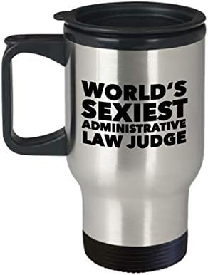 ההוליווד והטוטן העולמי ביותר משפט מינהלי משפט שופט ספל נסיעות נירוסטה כוס קפה מבודדת