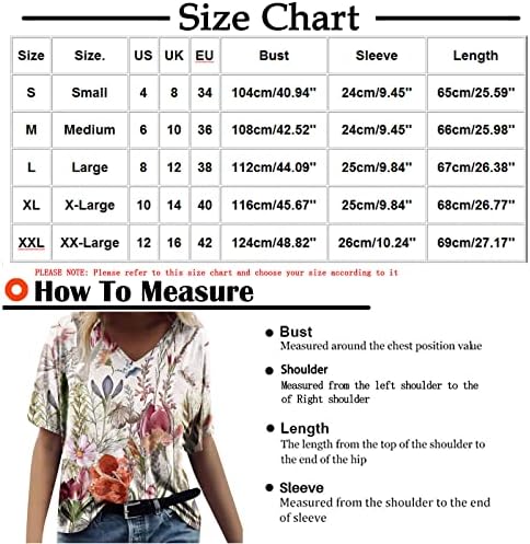 Mujer Tie Dye Estampado Floral Camiseta Tops 2023 Manga Corta Camiseta Blusas Cuello Redondo Al Aire libre