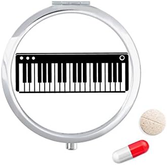 פסנתר חשמלי מוסיקה חיוניות נשמע גלולת מקרה כיס רפואת אחסון תיבת מיכל מתקן